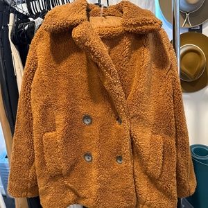 Free People Teddy Bear Jacket